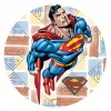 Opłatek na tort Superman-1. Średnica:21cm